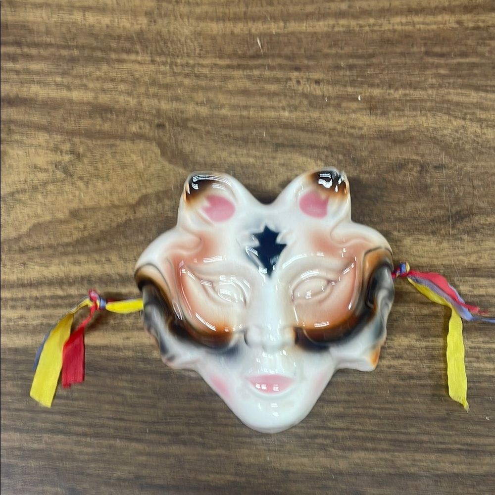 Colorful Ceramic Mask Wall Art‎